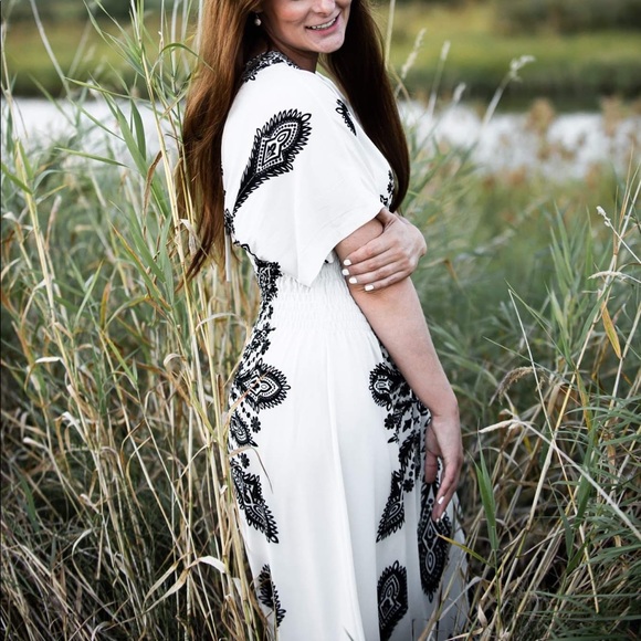 None Dresses & Skirts - Boho Summer sundress with paisley print pattern☀️